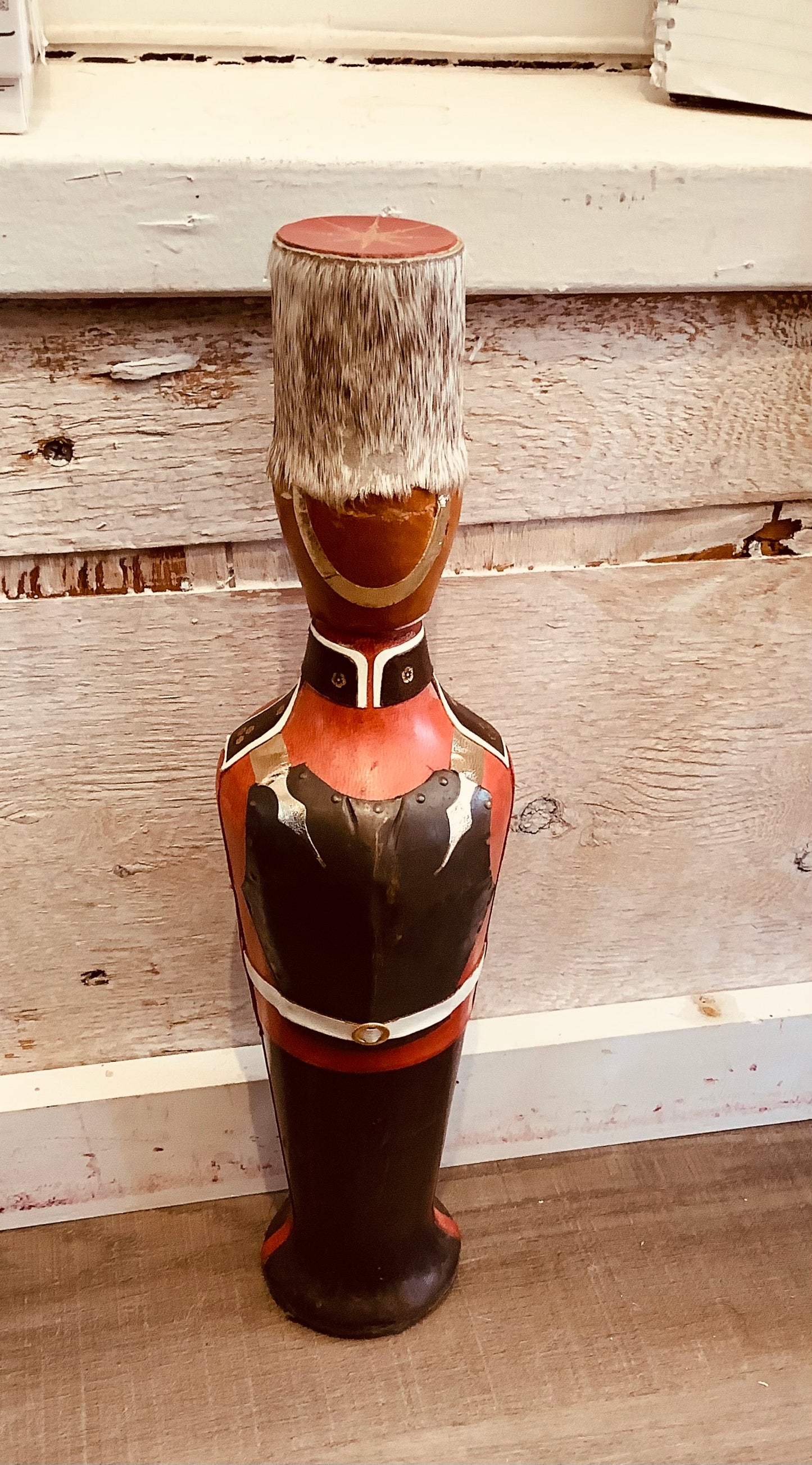 Leather Italian Liquor Bottle.