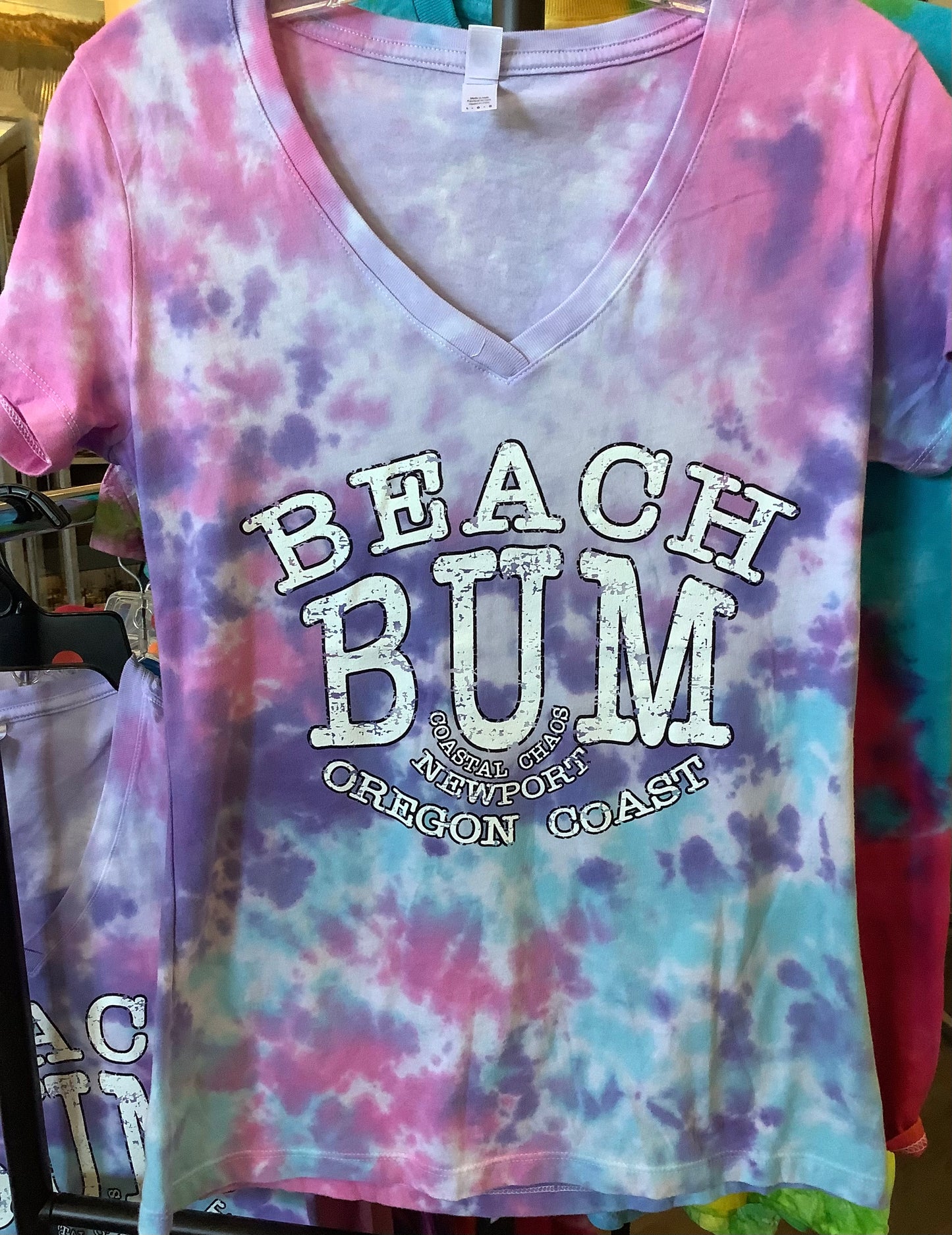Beach Bum. V Neck. XL