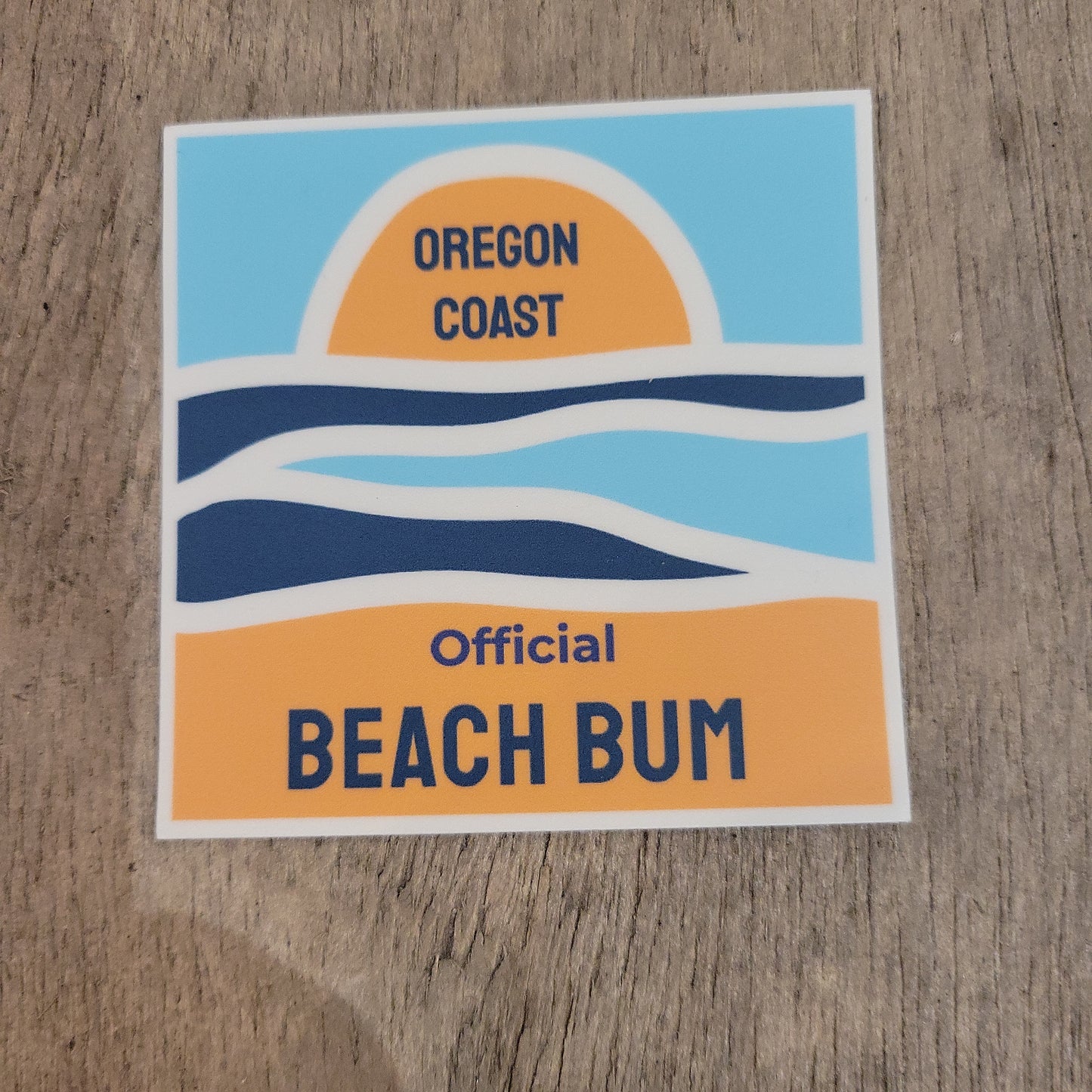 Beach Bum sticker CC