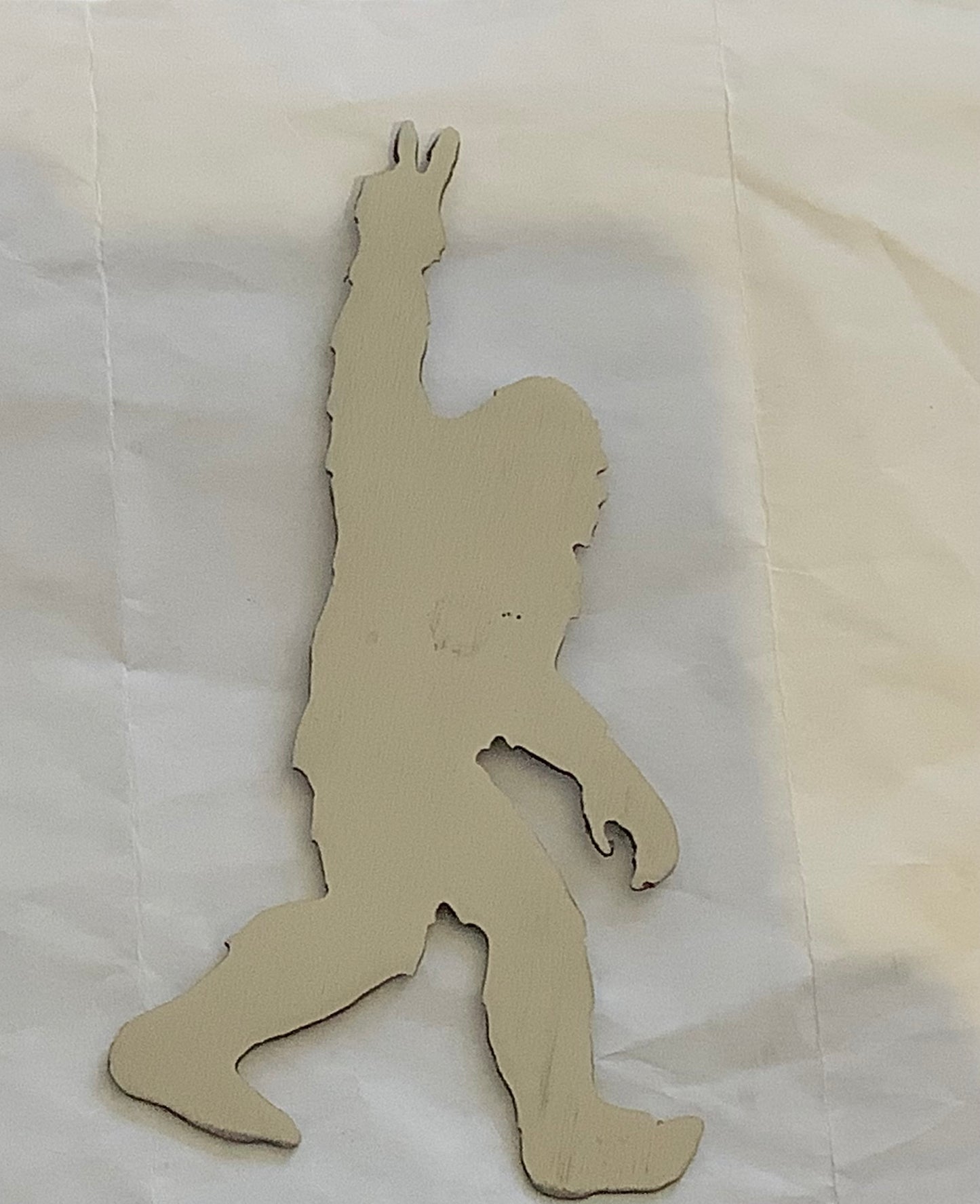 Bigfoot magnet peace.Cc