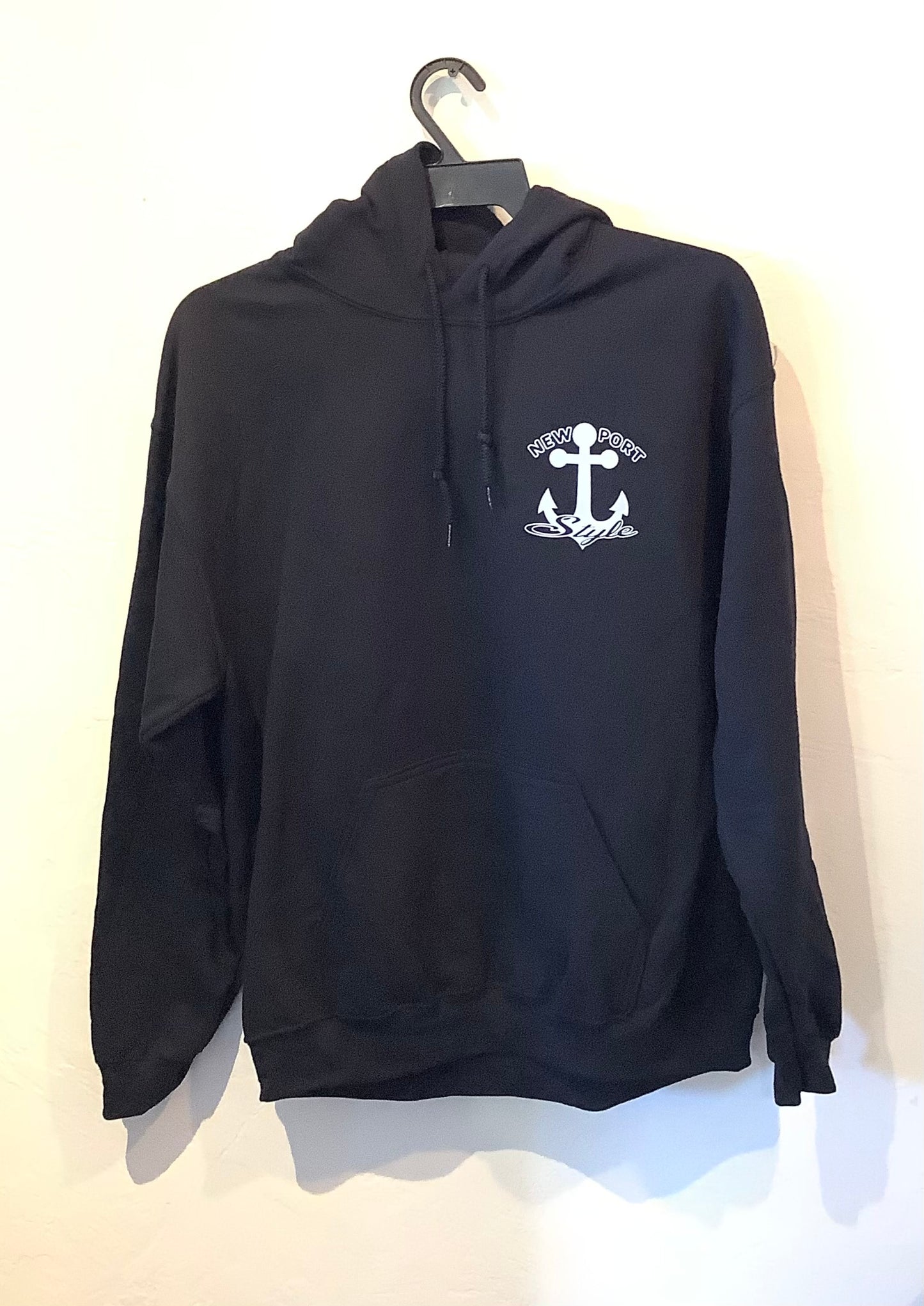 Newport style hoodie . GM