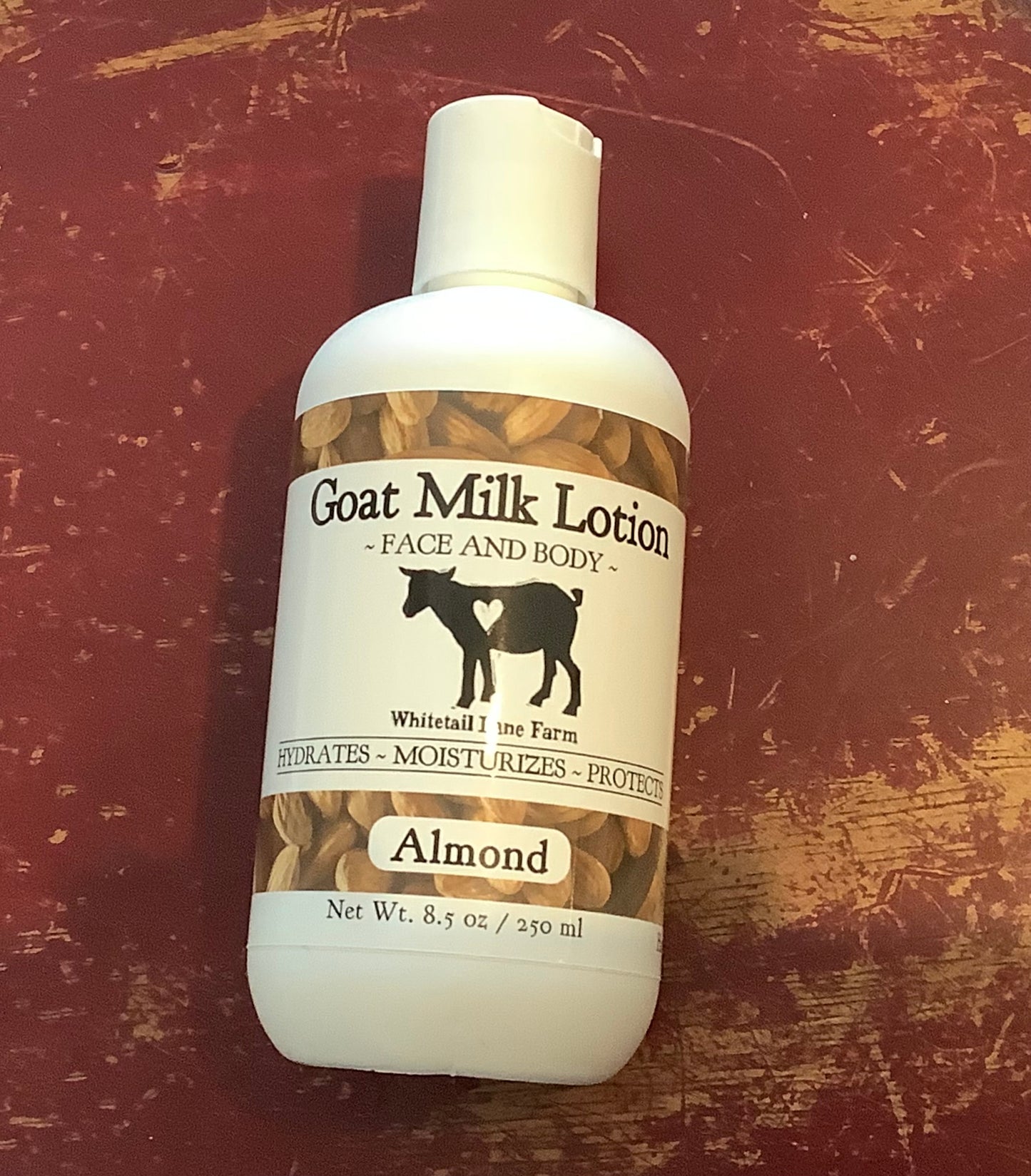 Goat Milk Lotion. Almond