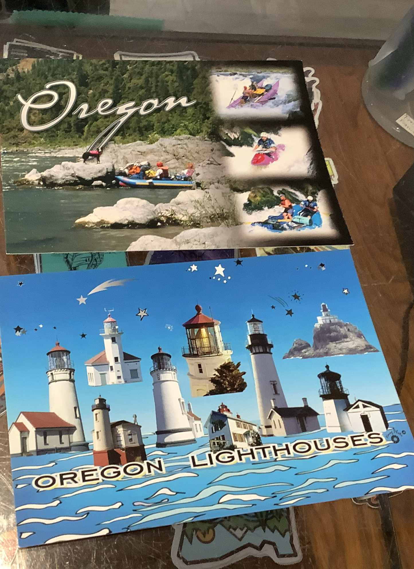 Vintage post card 2 for $1 .Cc