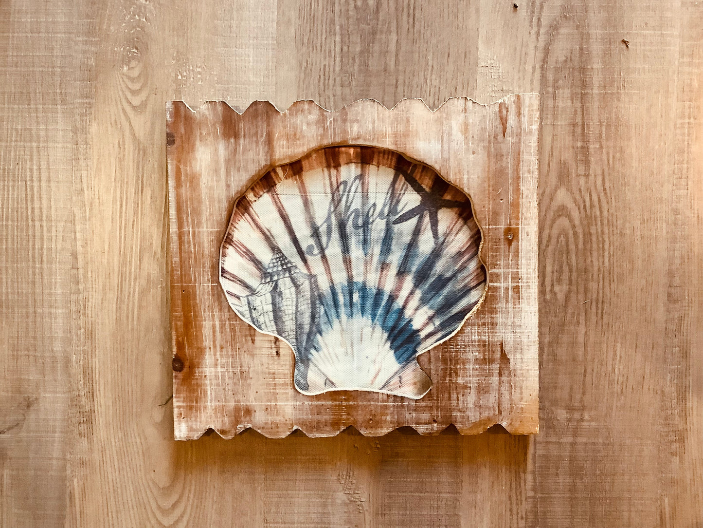 Wood frame shell. CC