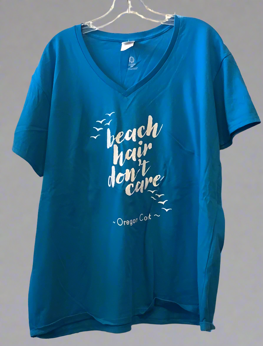 Beach hair don’t care 3X T-shirt CC