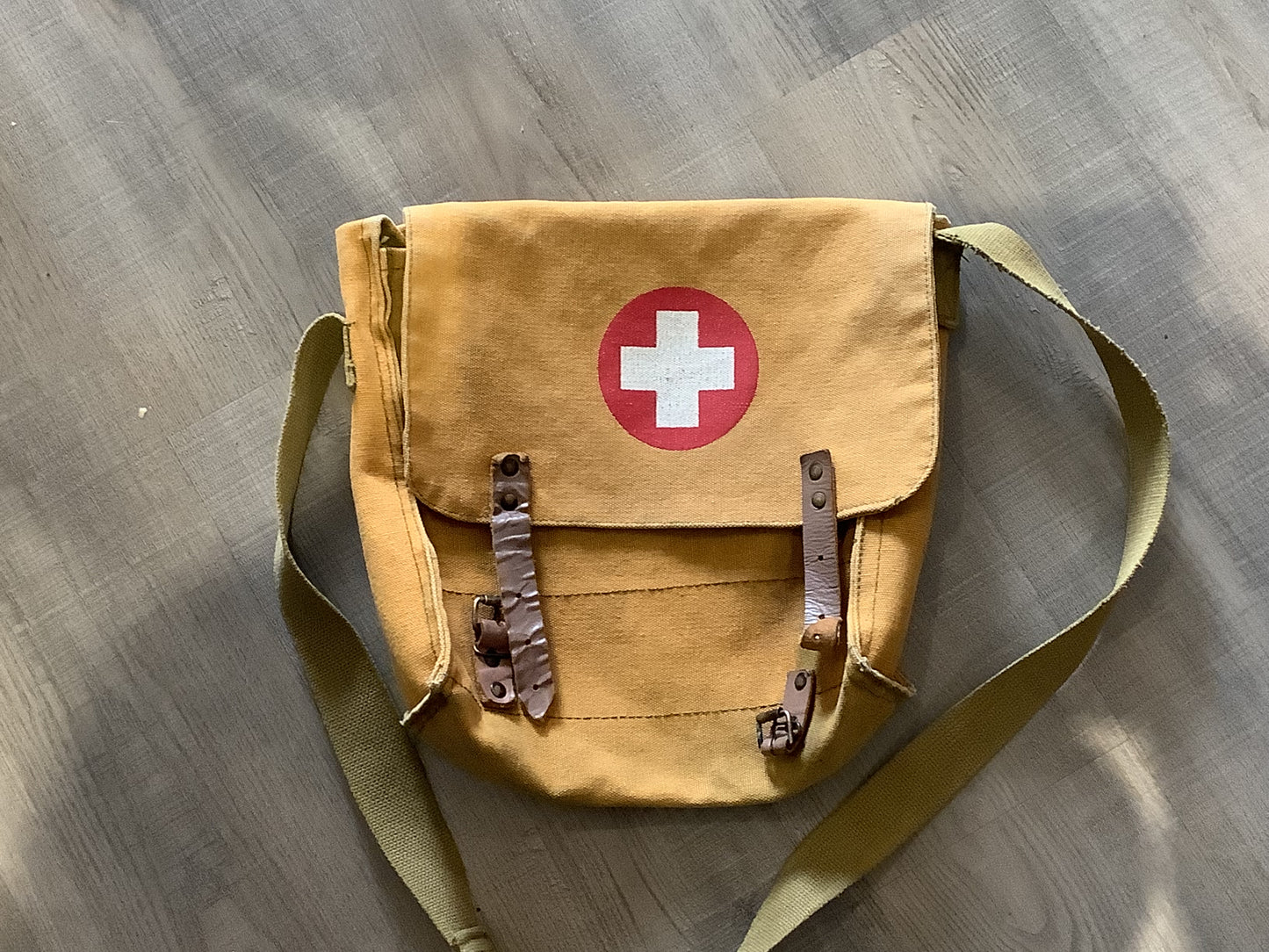 Red Cross bag.