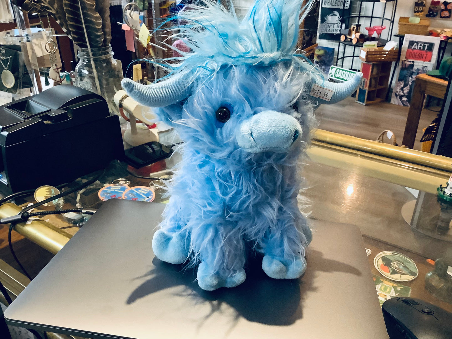 Highland Cow. Stuffed Toy - Shed