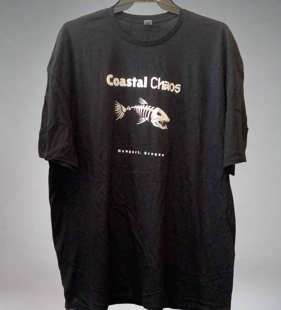 Fish Skeleton T Shirt 3 XL CC