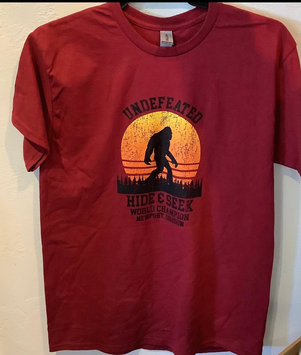 Bigfoot- T Shirt - Hide n Seek - 5Xl