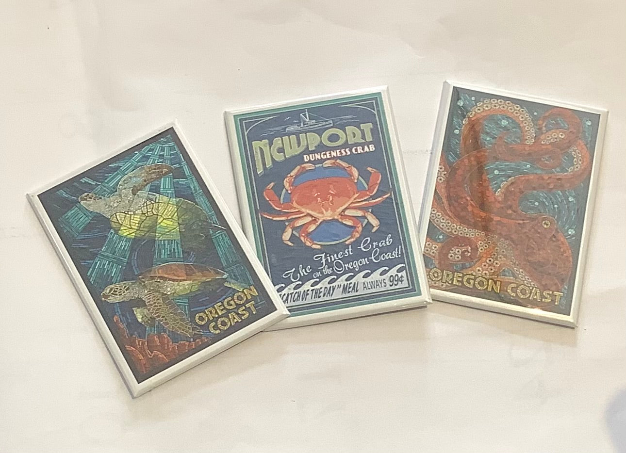 Crab, Turtle, Octopus Magnet