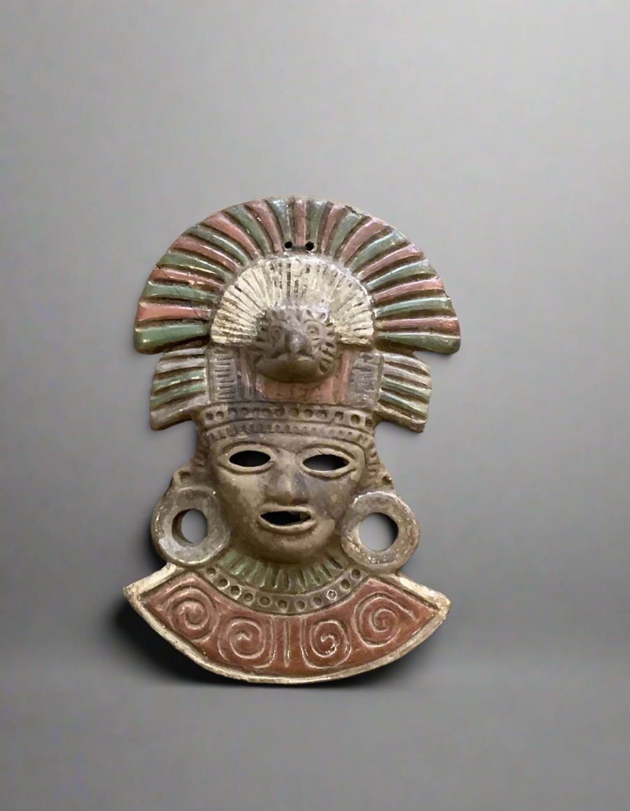 Aztec Mexico mask CC