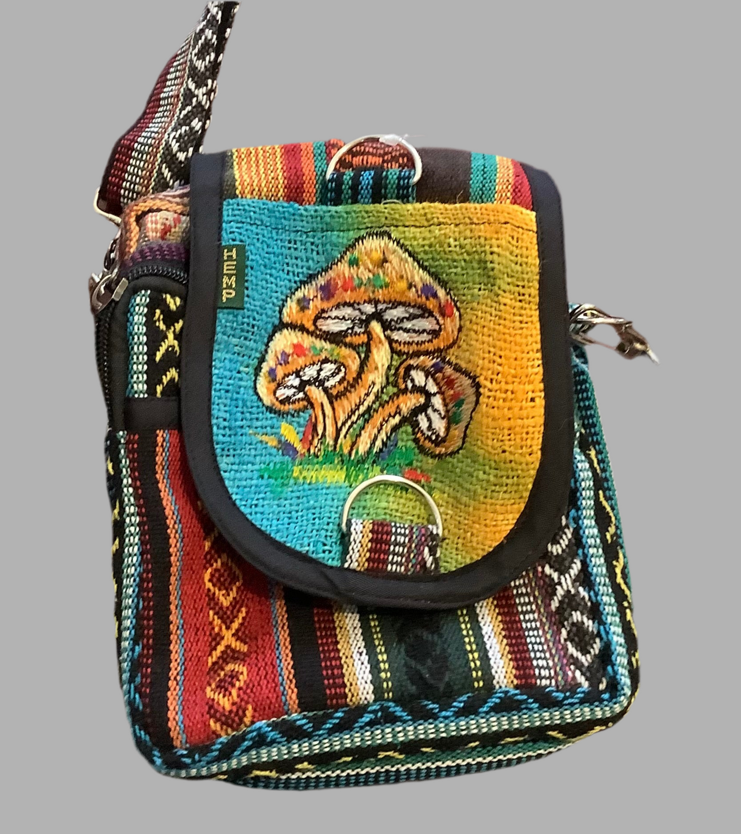 Mushroom 5 pocket hand bag