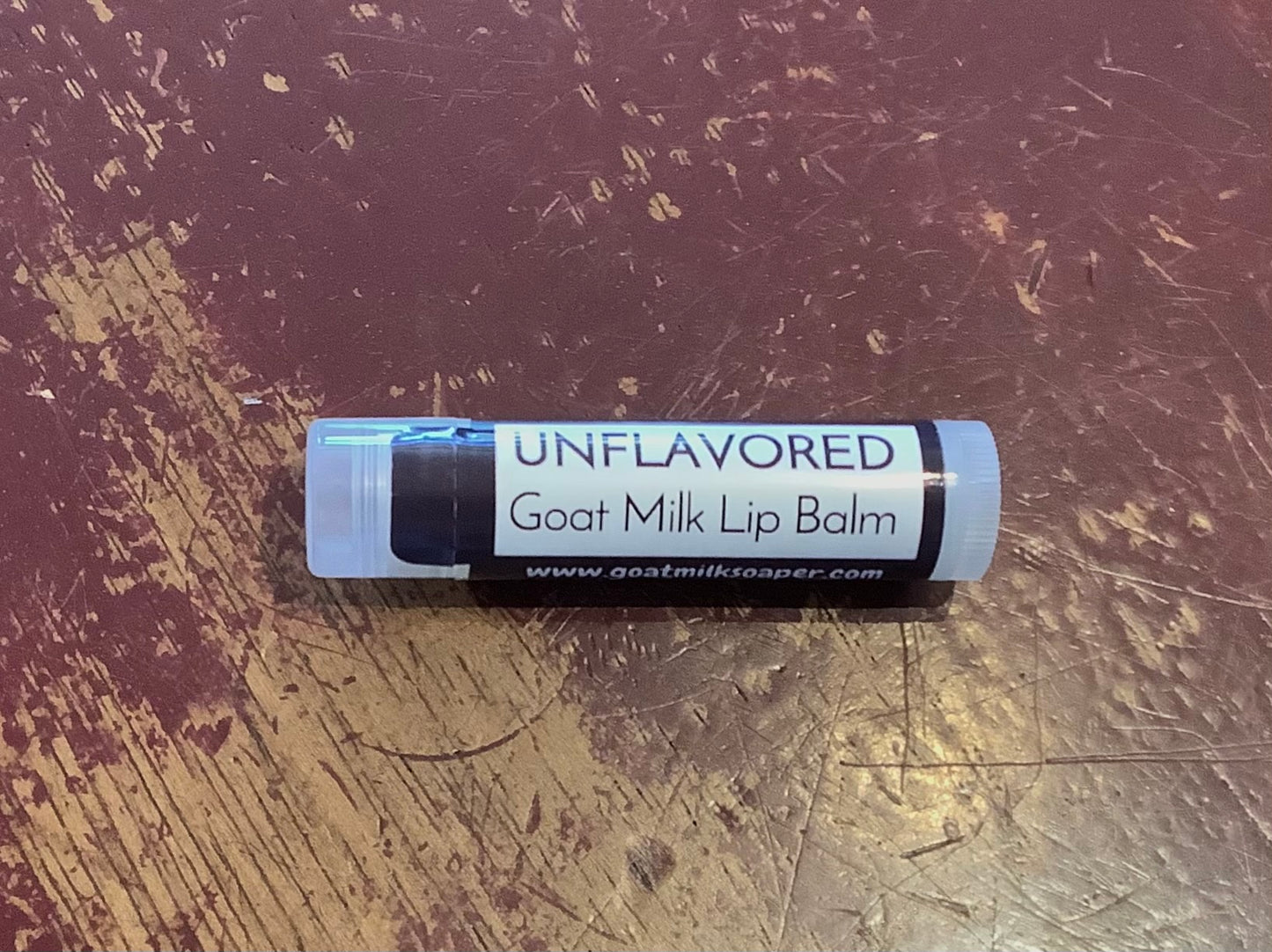 Goat milk lip balm unflavored