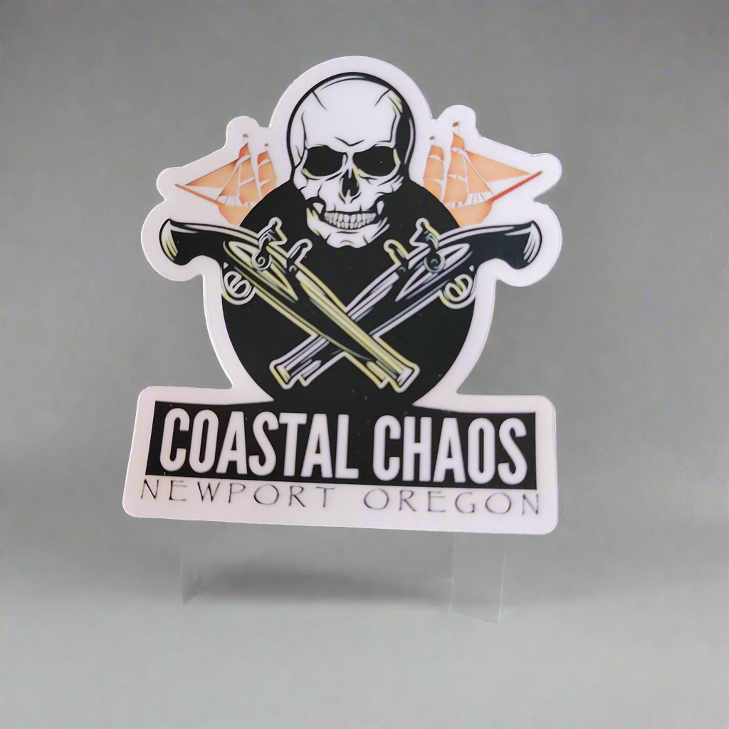Pirate Coastal Chaos - Decal - Shed