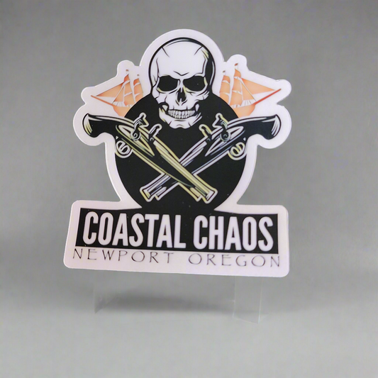 Pirate Coastal Chaos - Decal - Shed