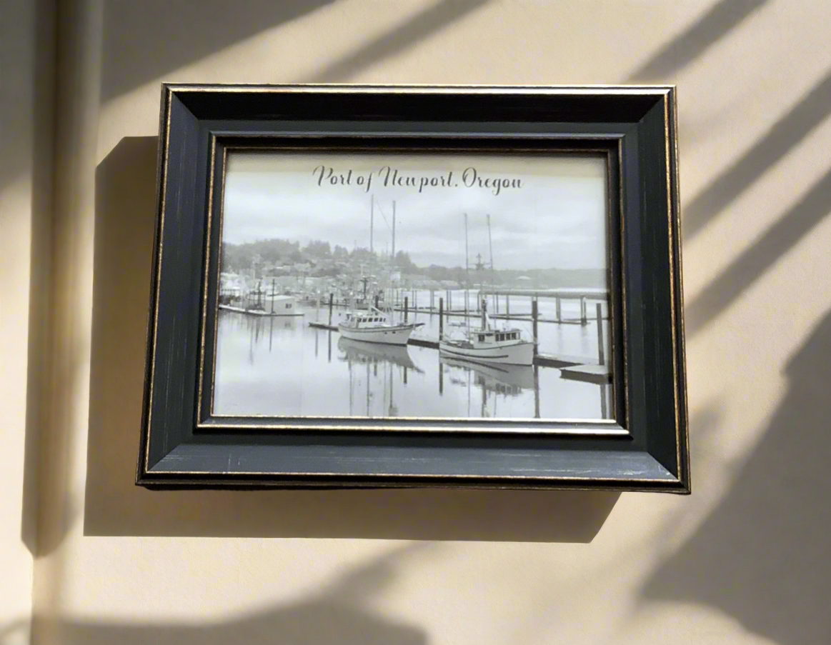 Port of Newport oregon 5x7 by Toni