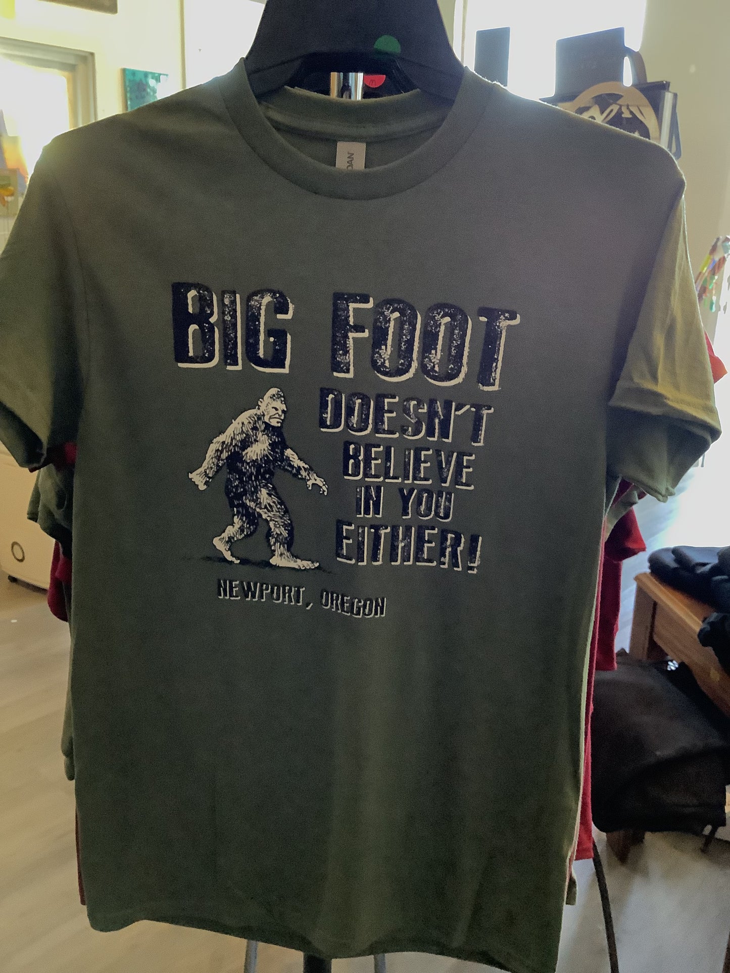 Bigfoot-T Shirt-Believe- Small