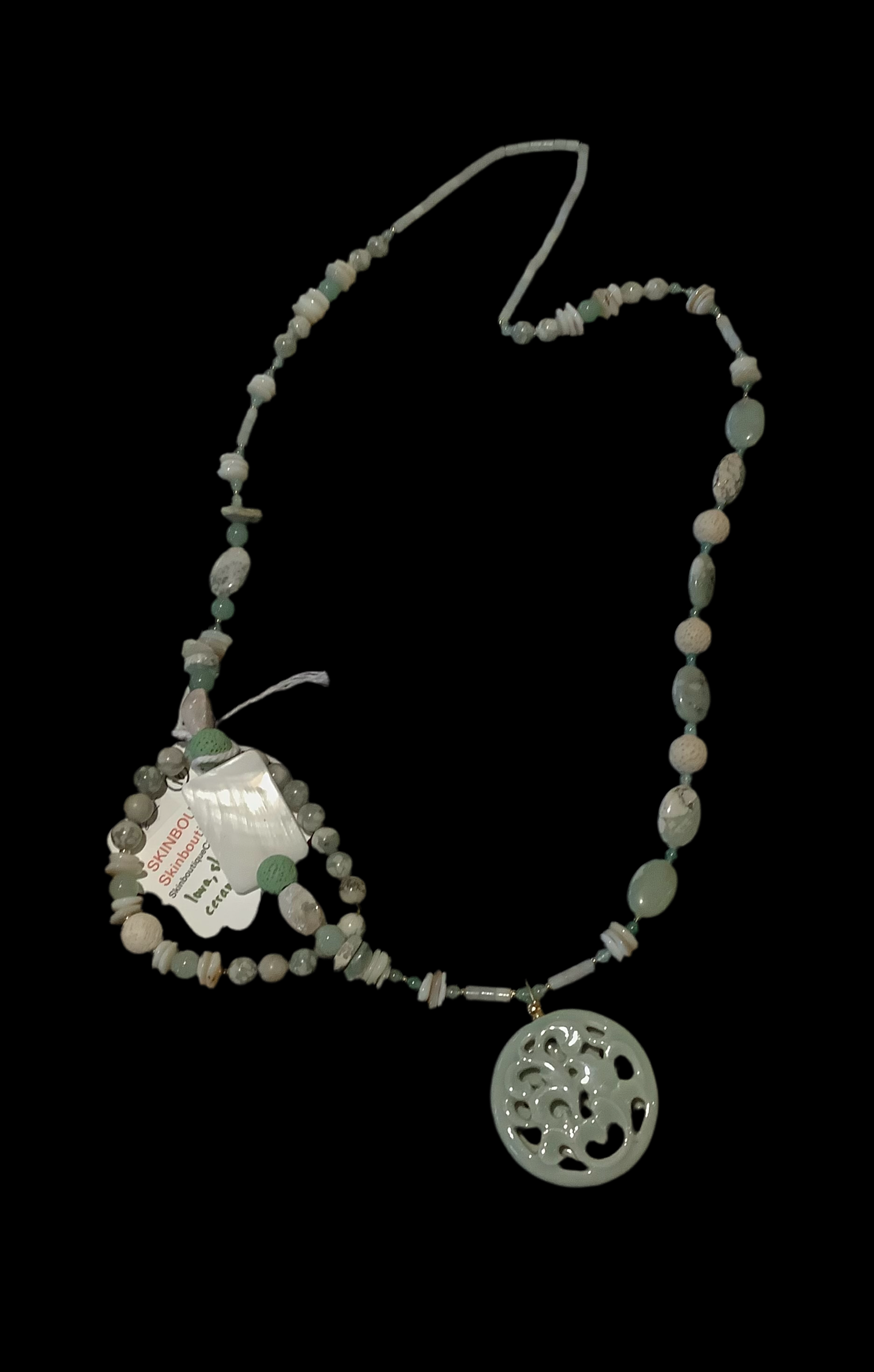 # 16 lava shells jade ceramic set - CD