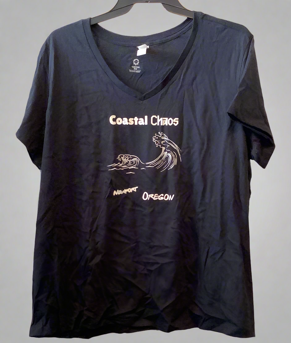 Ocean Wave T shirt 4 XL. CC
