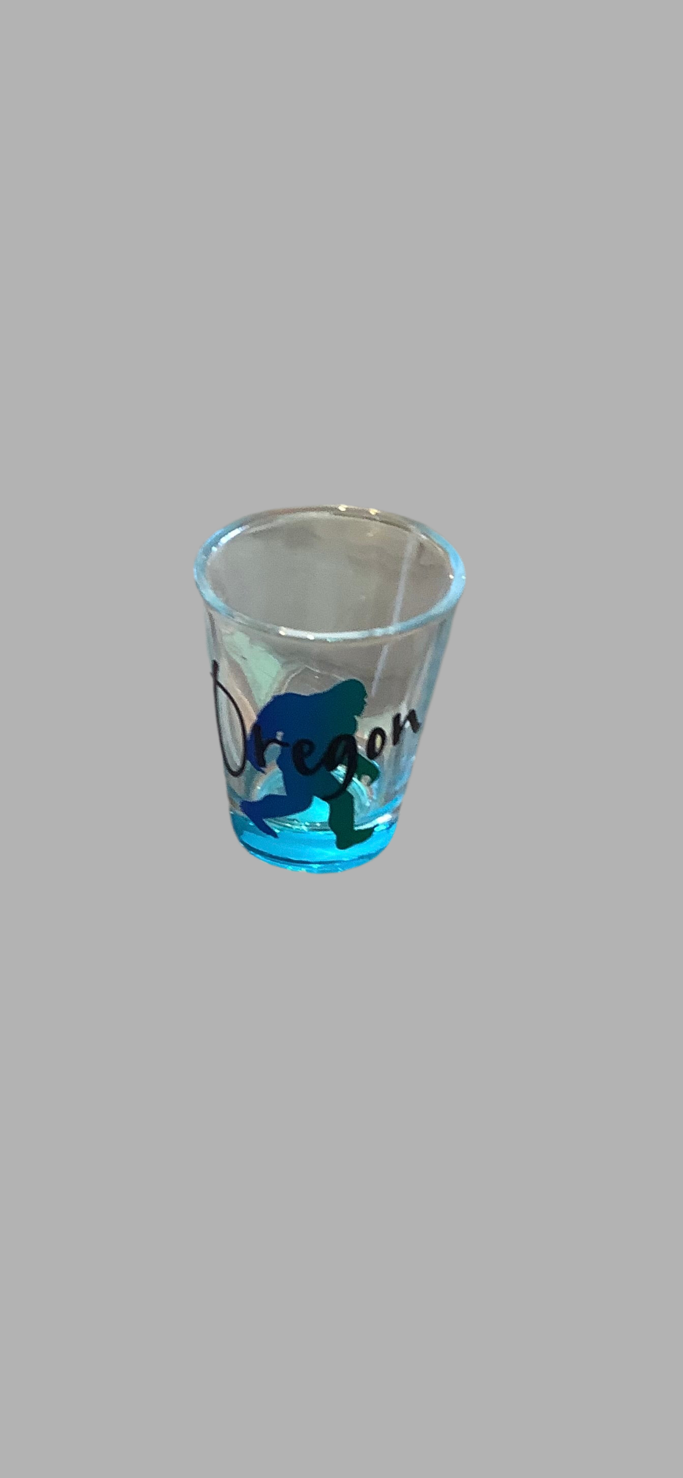 Bigfoot Oregon shot glass