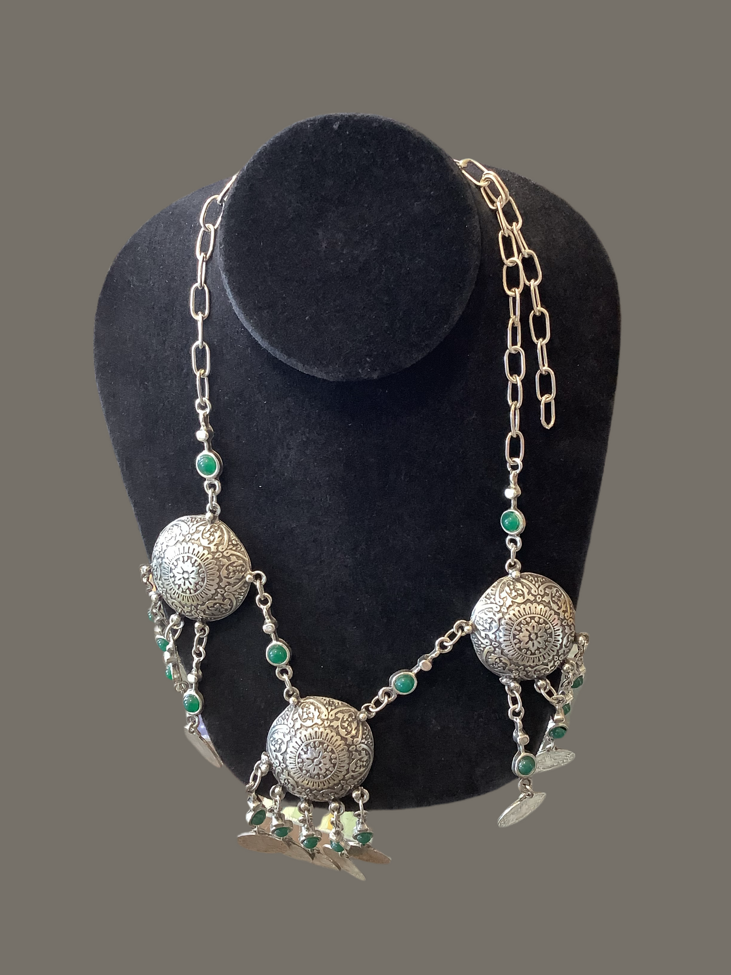 Antique Bedouin necklace .CL