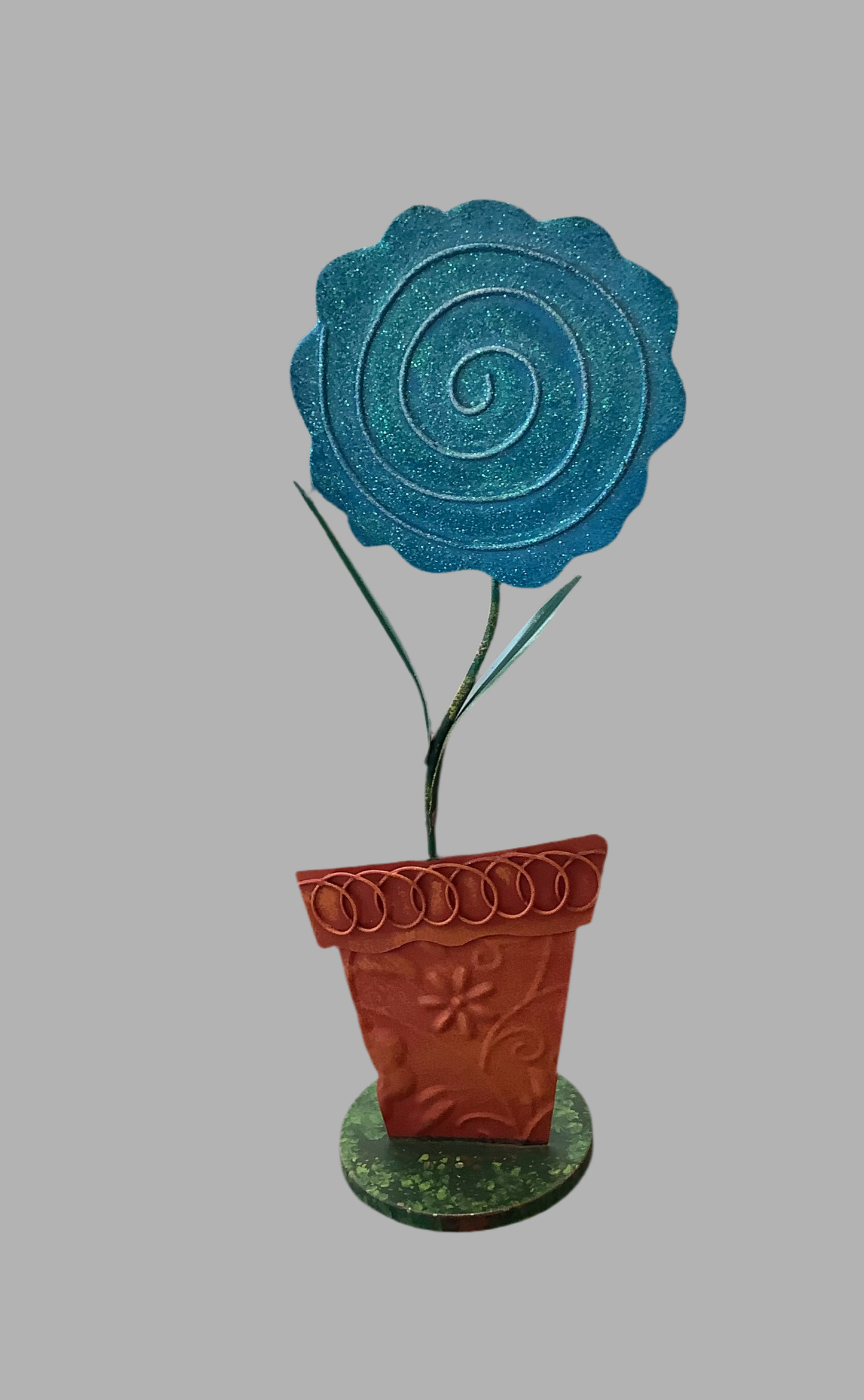 Blue flower