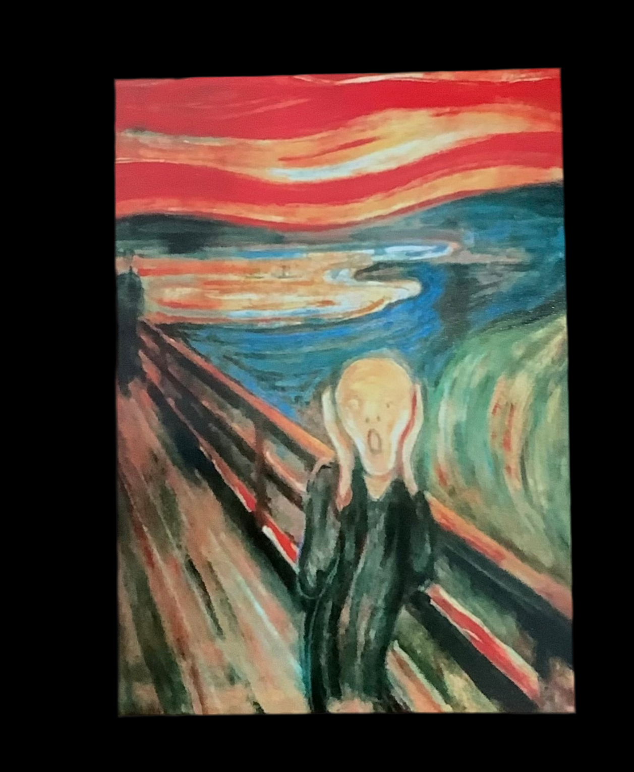 The munch scream poster
