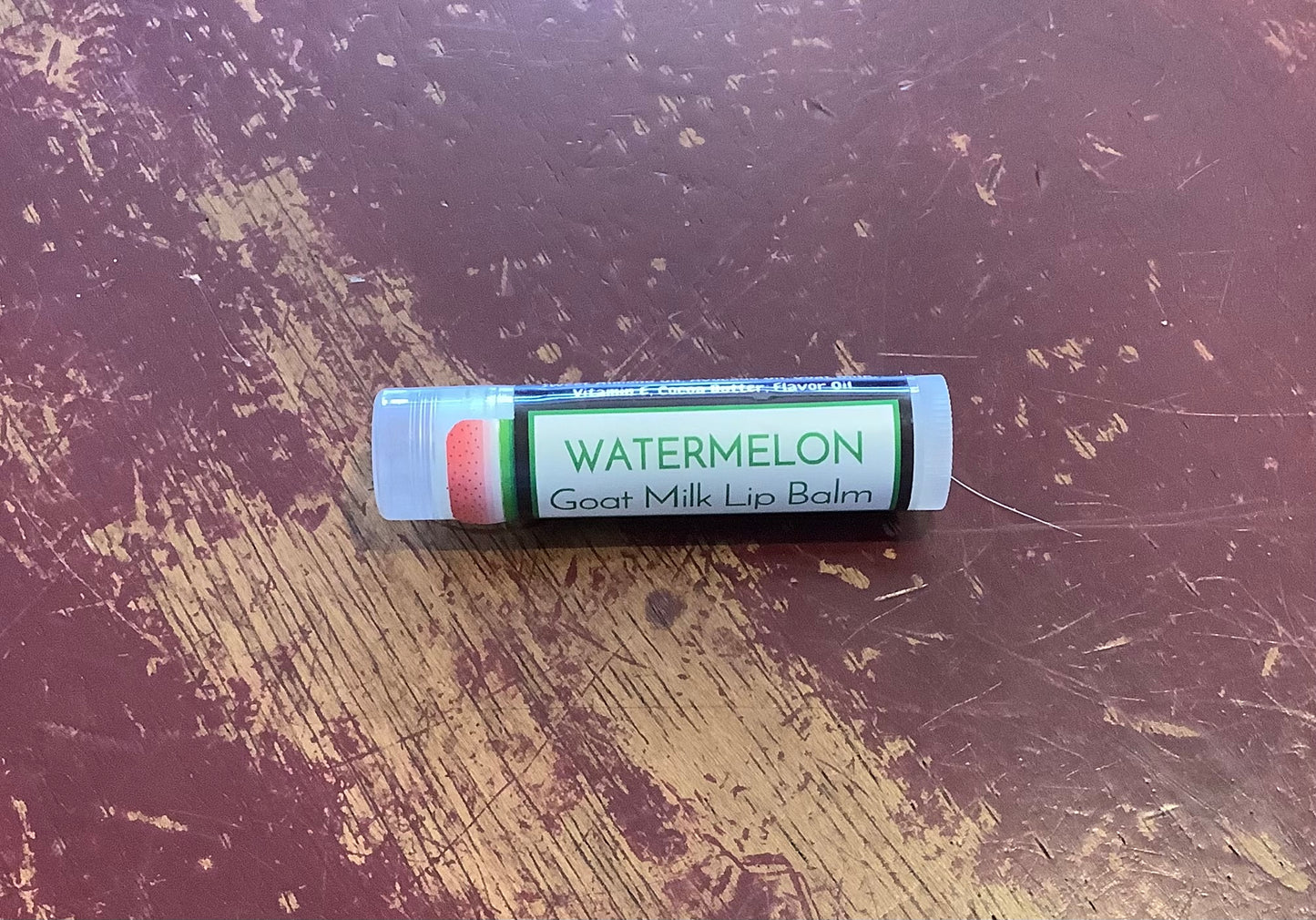 Goat milk lip balm watermelon
