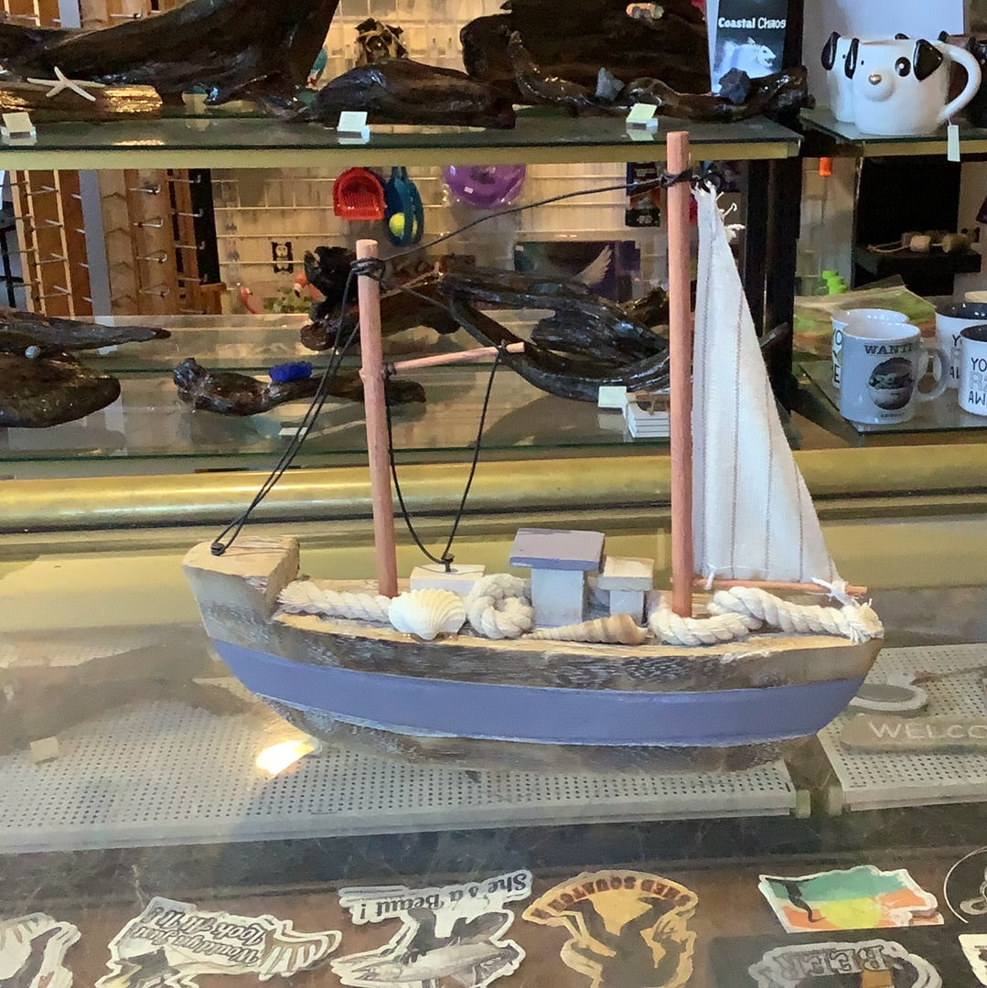 Sail boat Wood - CC