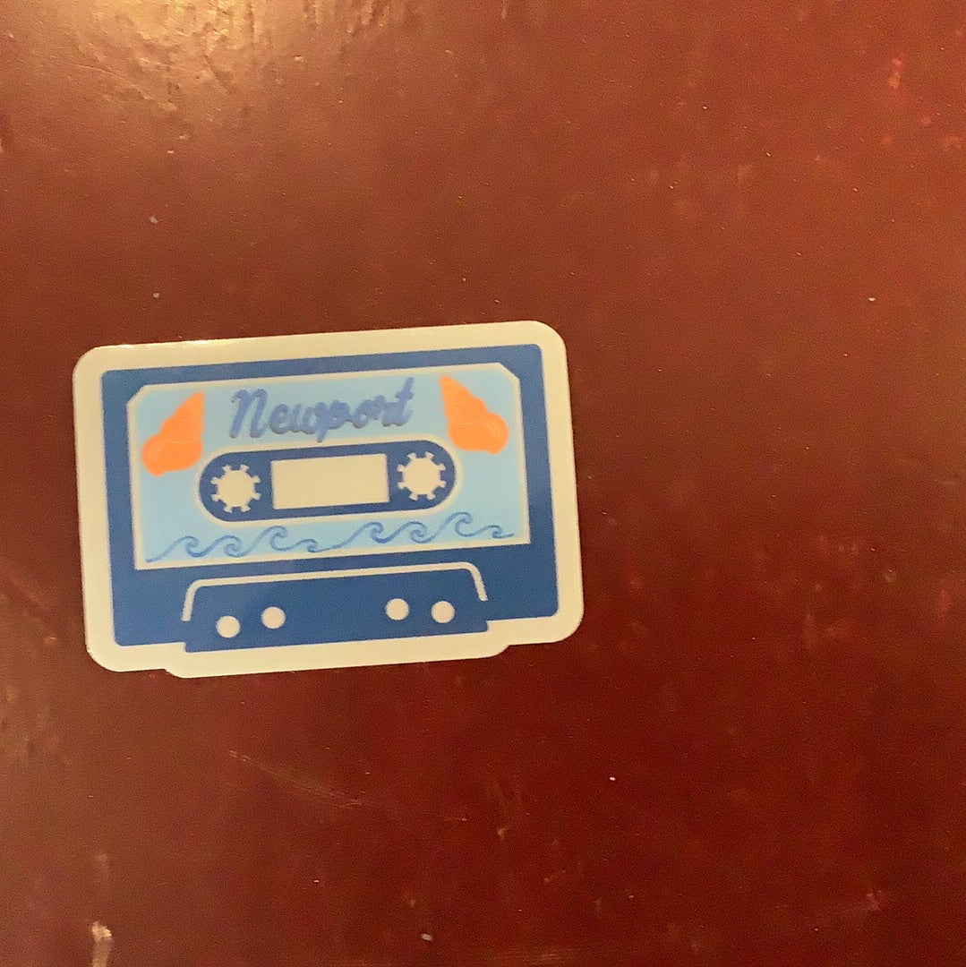 Cassette tape Newport - Decal - CC
