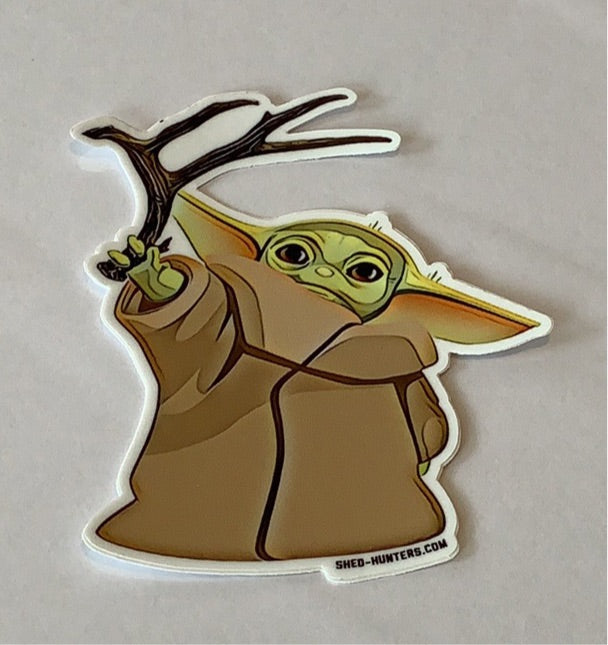 Yoda - Decal - Shed