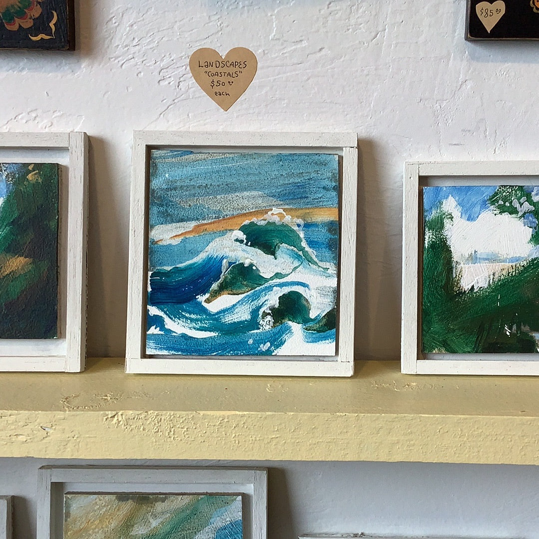 Art Landscape Coastals. Wood - Veta