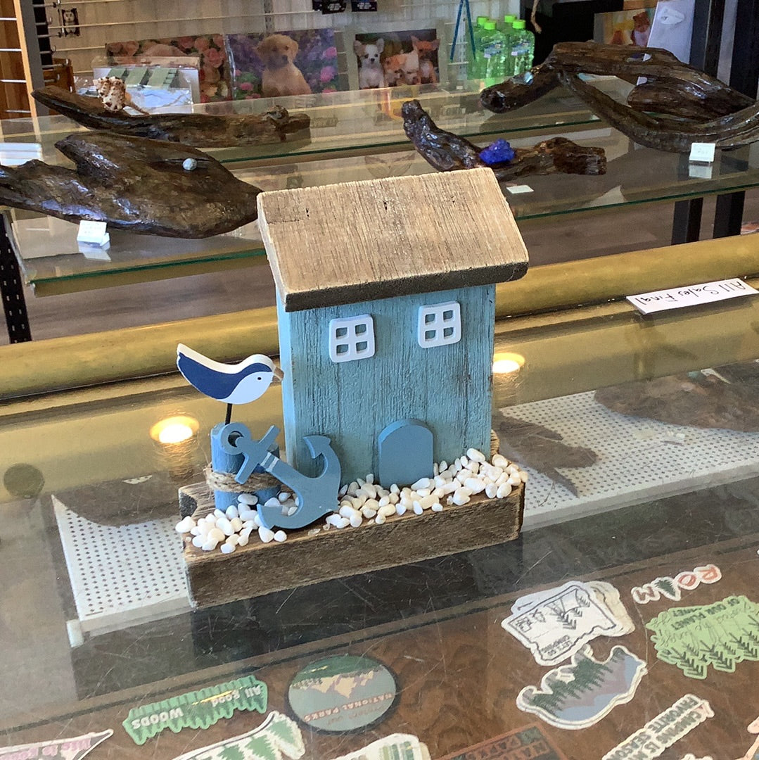 Beach House with Bird - Home Decor CC