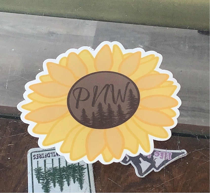 PNW Sunflower - Decal