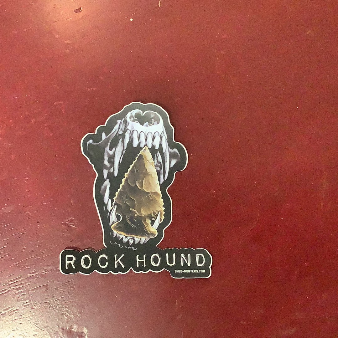 Rock Hound - Decal - Shed