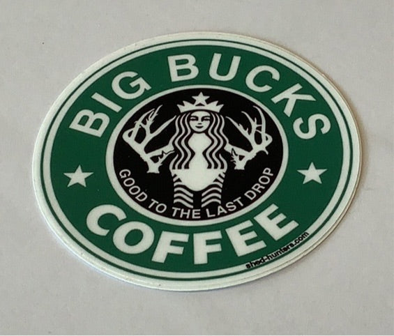 Big Bucks Coffee - Decal - Shed