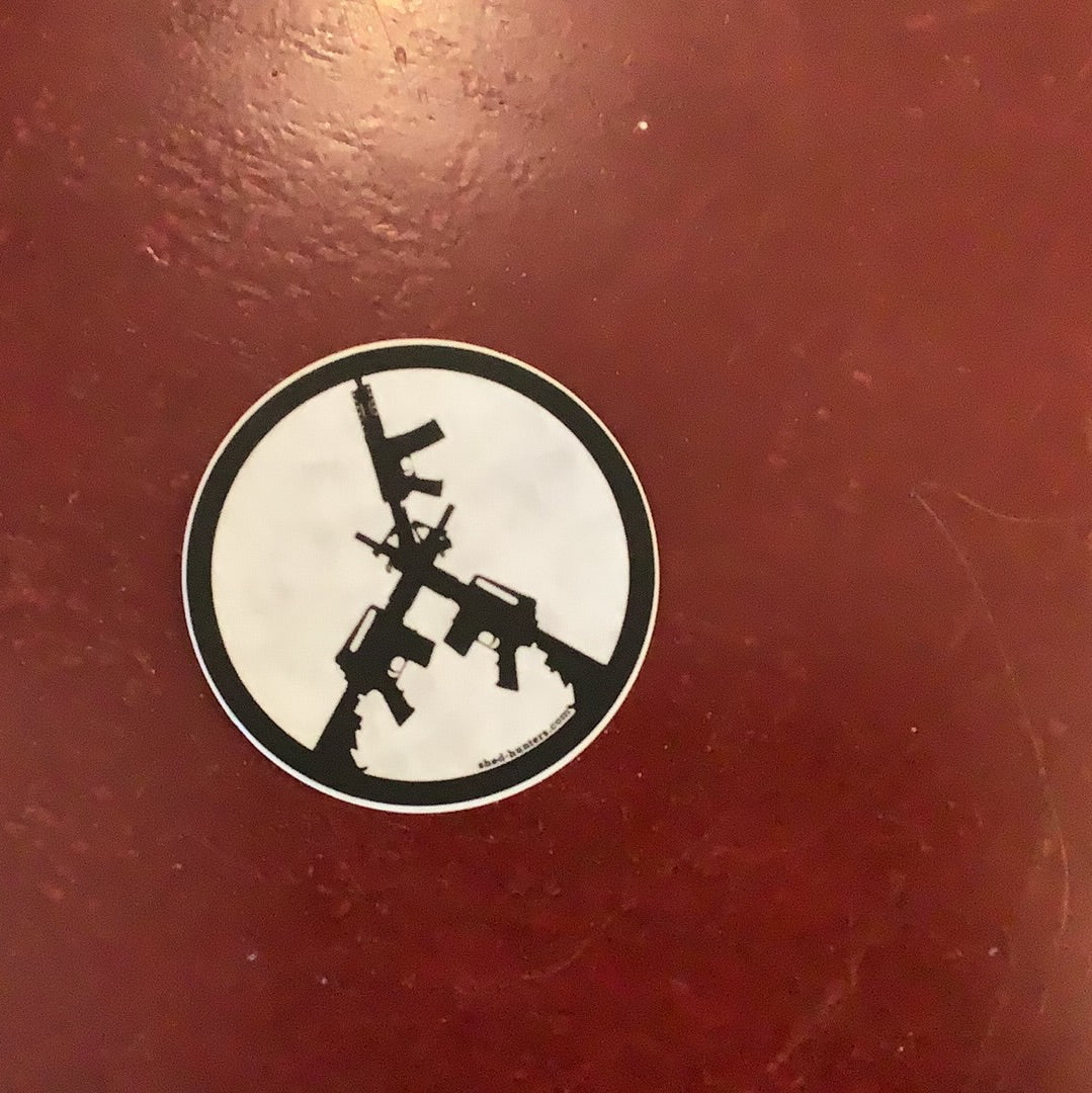 Three Peace Guns - Shed