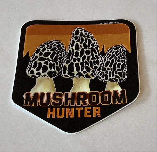 Mushroom hunter - sticker - Shed