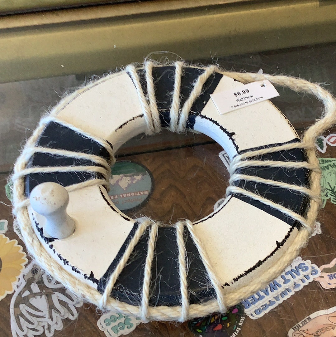 Life Saver - blue and white. CC