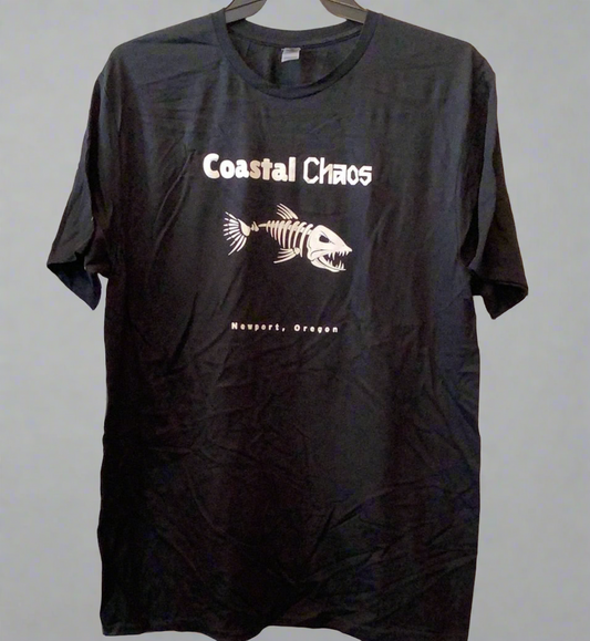 Fish Skeleton T Shirt Large.Cc