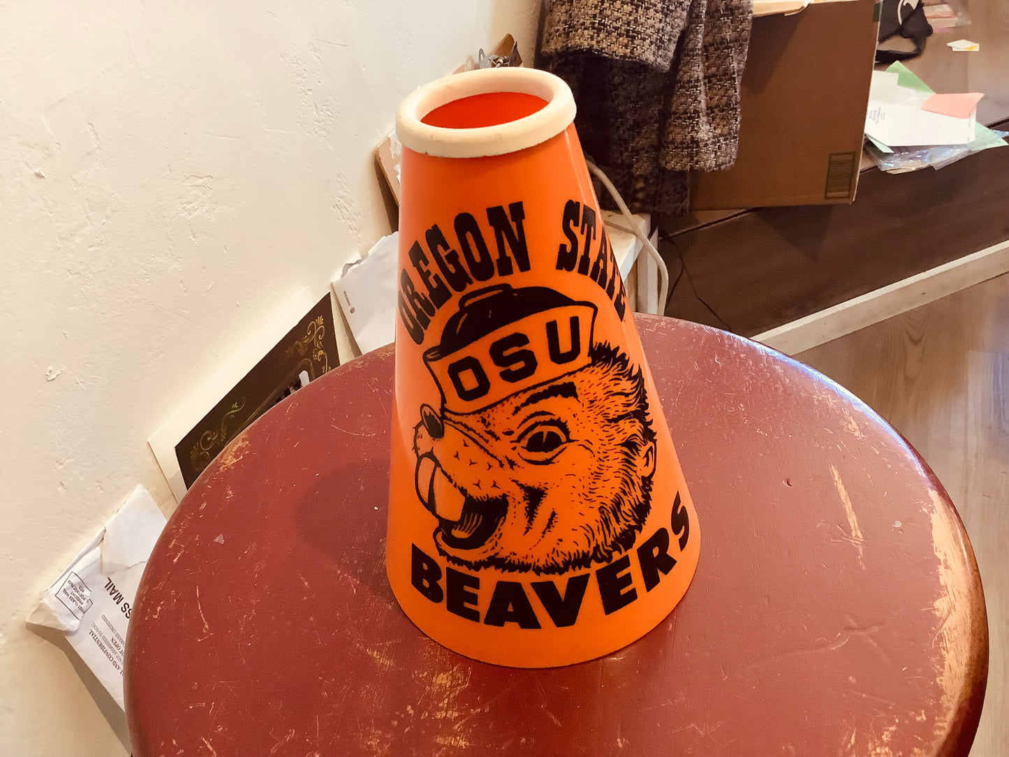 Oregon State Beavers Vintage Megaphone.