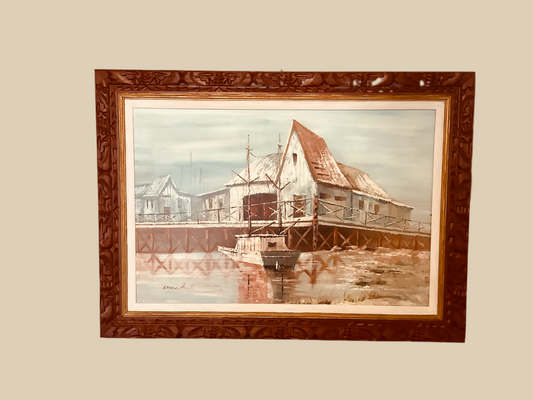 Boat at the Dock.  CC