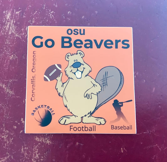 OSU Go Beavers Sticker