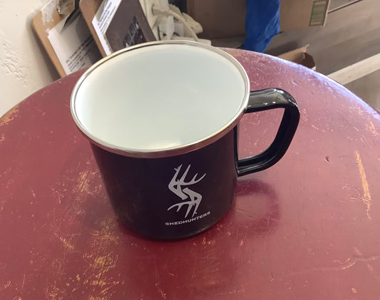 Mug. Cup - Black - Shed