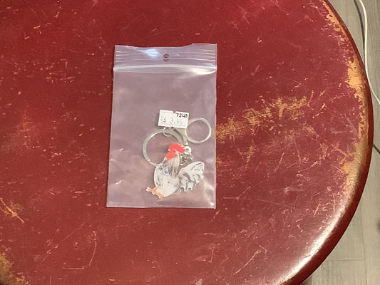 Chicken Keychain- Shed