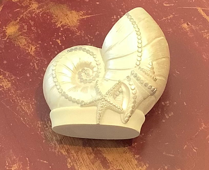 Shell pen or toothbrush holder