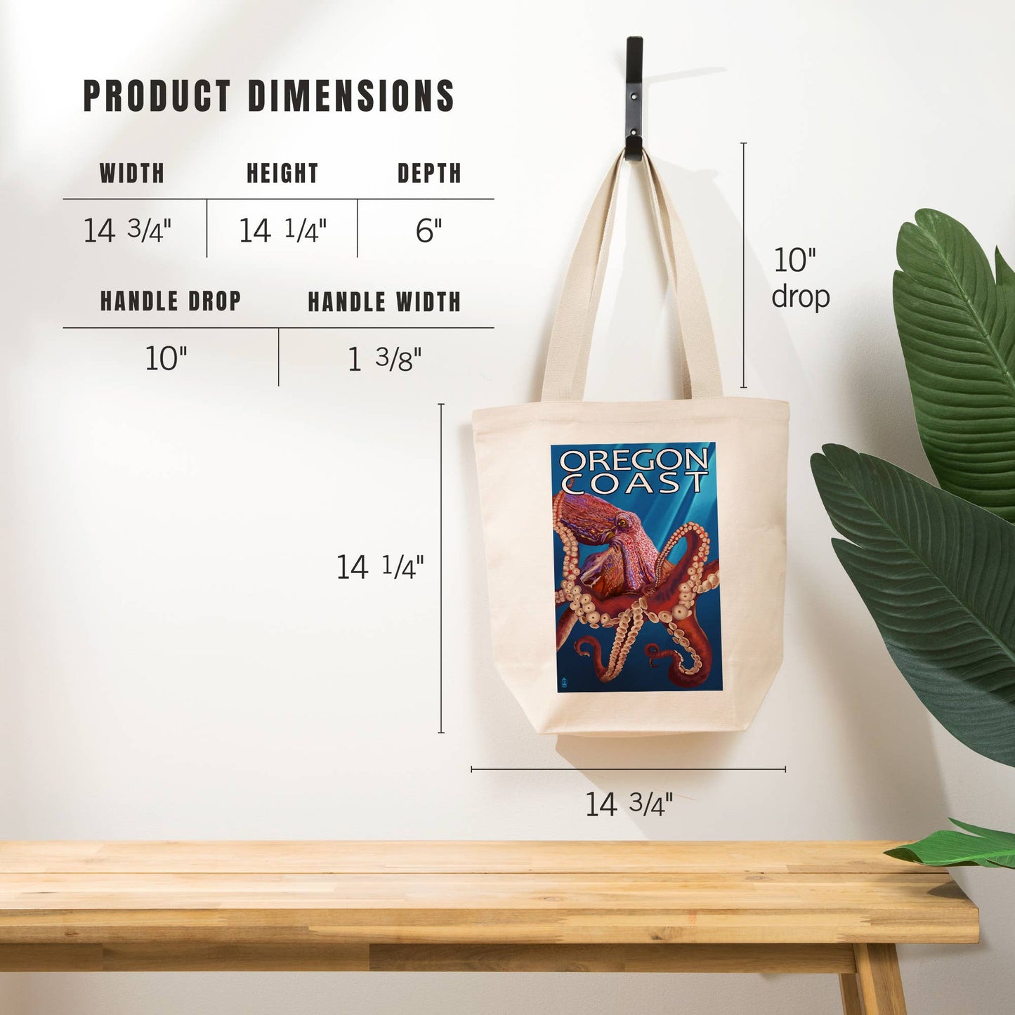 Octopus Tote Bag + 10% Discount