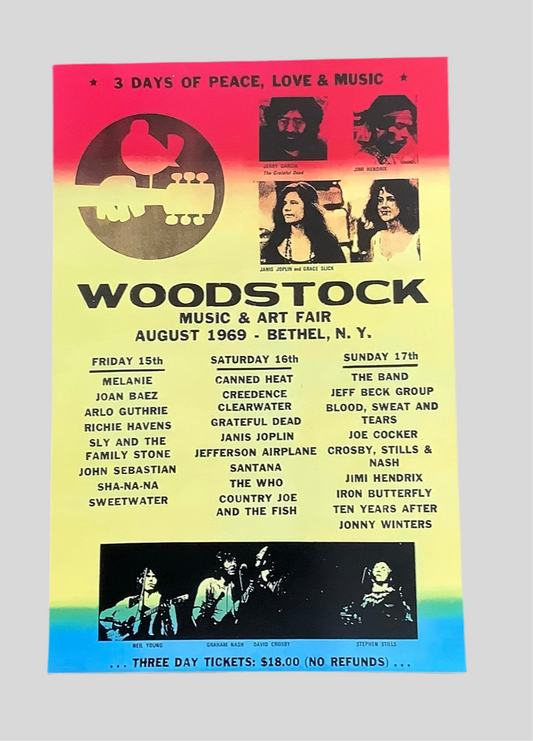 Woodstock poster
