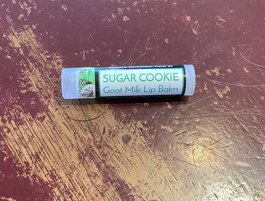 Goat milk lip balm sugar cookie