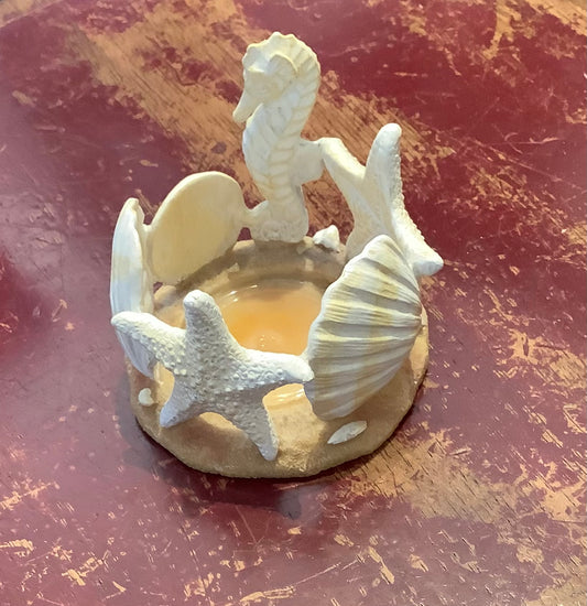 Sea life candle holder